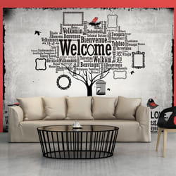 Papier peint intissé Textes In this house - PD14776-400-280
