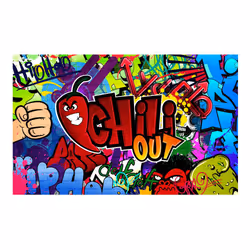 Papier peint intissé Street art Chili out - PD14729-400-280