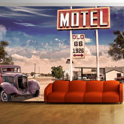 Papier peint intissé Vintage et Retro Old motel - PD15053-400-280