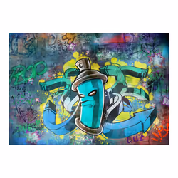 Papier peint intissé Street art Graffiti maker - PD14732-400-280