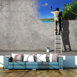 Papier peint intissé Street art Creative process - PD14734-400-280