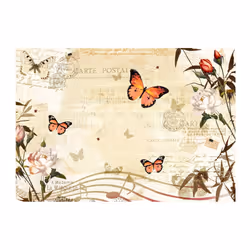 Planete Discount PD13326-100-70 papier-peint Papier peint non tissé Beige, Orange