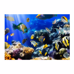 Papier peint intissé Animaux Underwater adventure - PD13328-400-280