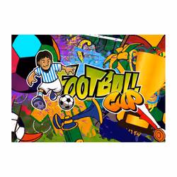 Papier peint intissé Hobby Football Cup - PD14196-400-280