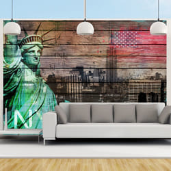 Papier peint intissé Ville et Architecture NYC symbols - PD15002-400-280