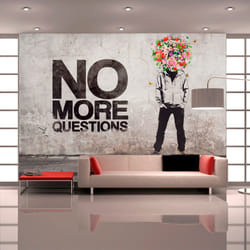 Papier peint intissé Textes No more questions - PD14778-400-280