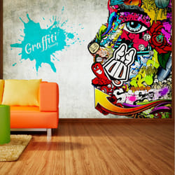 Papier peint intissé Street art Graffiti beauty - PD14741-400-280