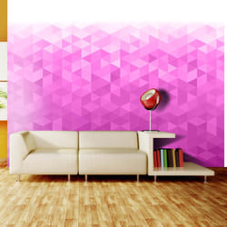 Papier peint intissé Fonds et Dessins PInk pixel - PD14059-400-280