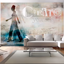 Planete Discount PD14628-400-280, Papier peint non tissé, Multicolore, Colorful, 120 g/m², Create yourself, 4000 mm