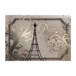 Papier peint intissé Vintage et Retro Vintage Paris - gold - PD15058-400-280