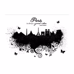 Papier peint intissé Ville et Architecture Paris is always a good idea - PD15003-400-280