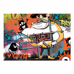 Planete Discount PD14743-100-70 papier-peint Papier peint non tissé Multicolore