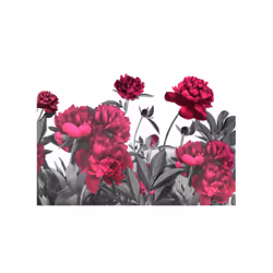 Papier peint intissé Fleurs Lush meadow - PD13671-400-280