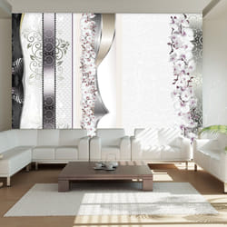 Papier peint intissé Fleurs Parade of orchids - PD13677-400-280