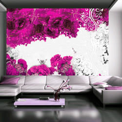 Papier peint intissé Fleurs Colors of spring: fuchsia - PD13680-400-280