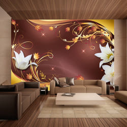 Papier peint intissé Fleurs Autumn composition - PD13686-400-280