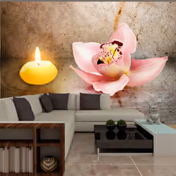 Planete Discount PD13690-400-280, Papier peint non tissé, Crème, Gris, Rose, Jaune, Gris, Jaune, Rose, Crème, 120 g/m², Roman ...