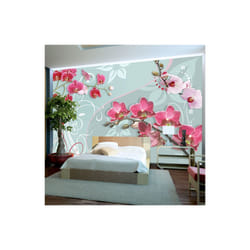 Papier peint intissé Fleurs Pink orchids - variation II - PD13693-400-280
