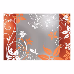 Papier peint intissé Fonds et Dessins Floral fantasy II - PD14071-400-280