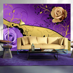 Papier peint intissé Fleurs Double elegance - PD13703-400-280