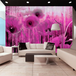 Papier peint intissé Fleurs Pink madness - PD13714-400-280