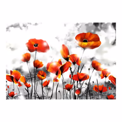 Papier peint intissé Fleurs Perdition - PD13721-400-280