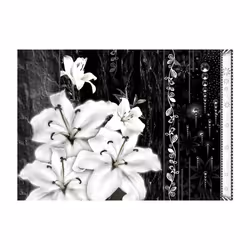 Papier peint intissé Fleurs Crying lilies - PD13726-400-280