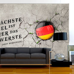 Planete Discount PD14197-250-175 papier-peint Papier peint non tissé Noir, Gris, Rouge, Jaune