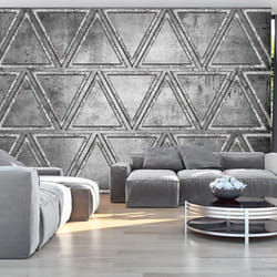 Planete Discount PD14083-350-245 papier-peint Papier peint non tissé Gris