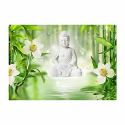 Papier peint intissé Orient Buddha and nature - PD14283-400-280