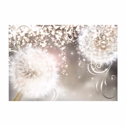 Papier peint intissé Fleurs Spellbound dandelions - PD13733-400-280