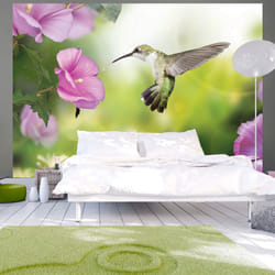 Planete Discount PD13329-350-245 papier-peint Papier peint non tissé Bleu, Vert, Gris, Violet