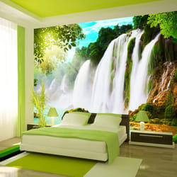 Papier peint intissé Paysages The beauty of nature: Waterfall - PD14534-400-280