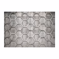 Papier peint intissé Fonds et Dessins Platinum cubes - PD14088-400-280