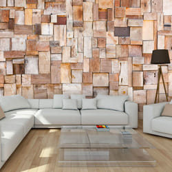 Planete Discount PD14090-300-210 papier-peint Papier peint non tissé Beige