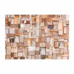 Papier peint intissé Fonds et Dessins Larch mosaic - PD14090-400-280