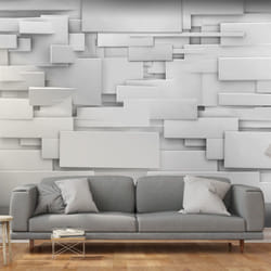 Planete Discount PD14092-350-245 papier-peint Papier peint non tissé Noir, Gris, Blanc