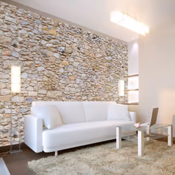 Planete Discount PD14096-400-280, Papier peint non tissé, Beige, Beige, Pebbles, 4000 mm, 50 cm