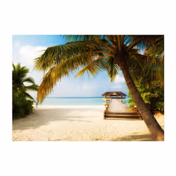 Papier peint intissé Paysages Paradise beach - PD14552-400-280
