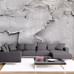 Planete Discount PD14097-400-280, Papier peint non tissé, Gris, Gris, Concrete nothingness, 4000 mm, 50 cm