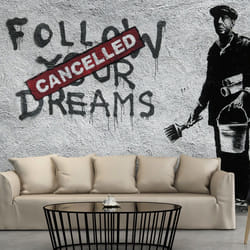 Papier peint intissé Street art Dreams Cancelled (Banksy) - PD14747-400-280