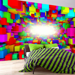 Papier peint intissé Abstractions Light In Color Geometry - PD13209-400-280