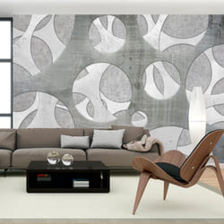 Papier peint intissé Fonds et Dessins Woven of grays - PD14107-400-280