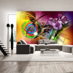 Papier peint intissé Fleurs Magic Light of Colors - PD13738-400-280