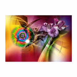 Papier peint intissé Fleurs Magic Light of Colors - PD13738-400-280