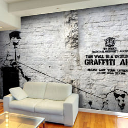 Papier peint intissé Street art Banksy - Graffiti Area - PD14749-400-280