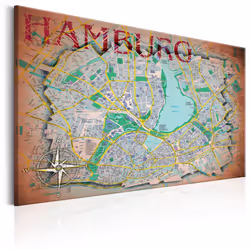 Planete Discount PD11461-120-80, Bleu, Marron, Vert, Jaune, Panneaux MDF, 1200 mm, 20 mm, 800 mm