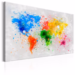 Planete Discount PD11462-120-80, Gris, Multicolore, Panneaux MDF, 1200 mm, 20 mm, 800 mm