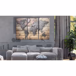 Tableau Cartes du monde Doors to the World - PD11466-120-80