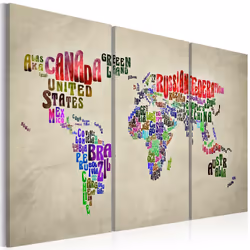 Planete Discount PD11475-120-80, Gris, Multicolore, Panneaux MDF, 1200 mm, 20 mm, 800 mm
